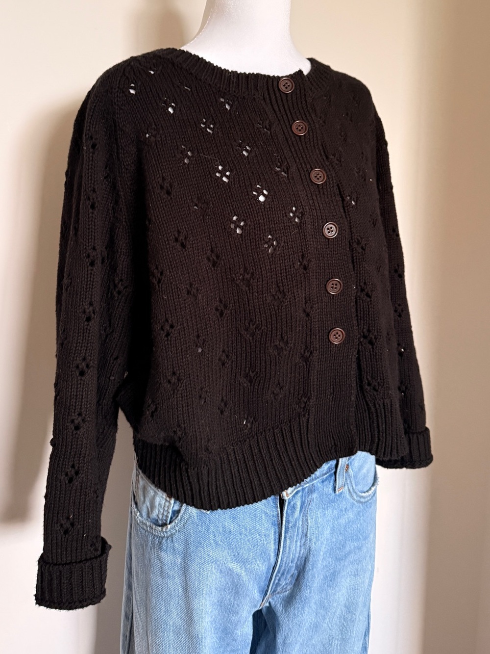 Gillian Stevens Mabel Cardigan Size 3 - Picture 3 of 4